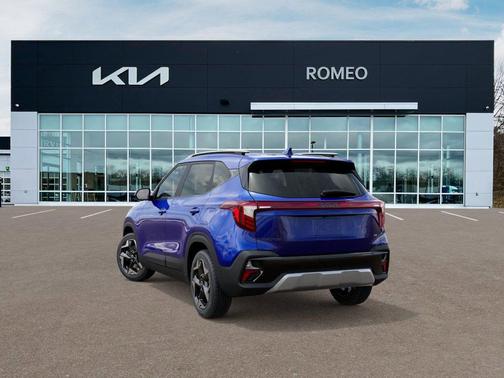 Neptune Blue 2025 Kia Seltos S