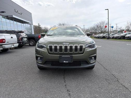 Olive Green Pearlcoat 2021 Jeep Cherokee Latitude Lux