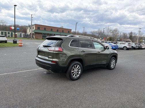Olive Green Pearlcoat 2021 Jeep Cherokee Latitude Lux