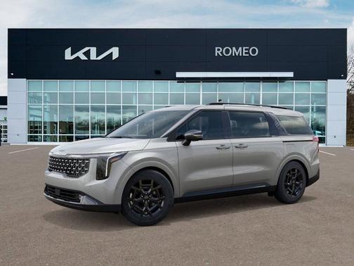 Ivory Silver 2026 Kia Carnival Hybrid SX Prestige