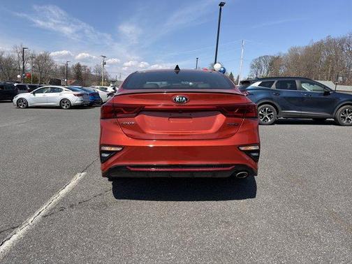 Fire Orange 2020 Kia Forte GT-Line