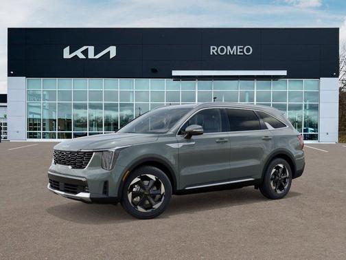 Cityscape Green 2026 Kia Sorento Hybrid EX