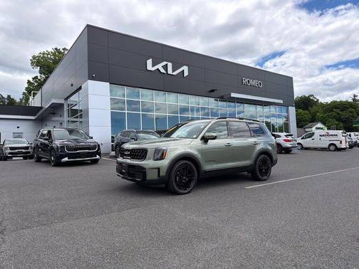 Jungle Green 2024 Kia Telluride EX X-Line