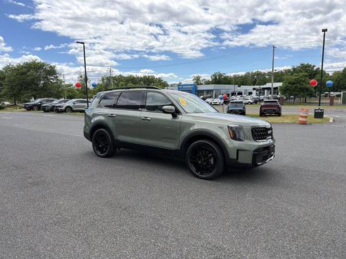 Jungle Green 2024 Kia Telluride EX X-Line