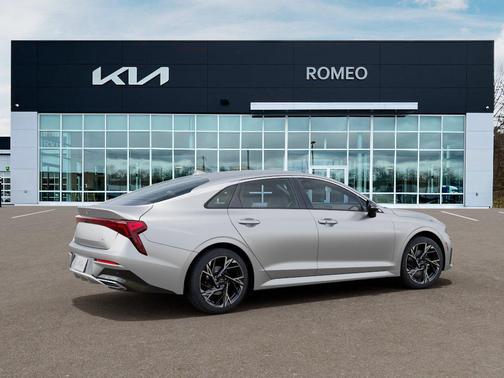 STEEL MATTE GRAY 2026 Kia K5 GT-Line