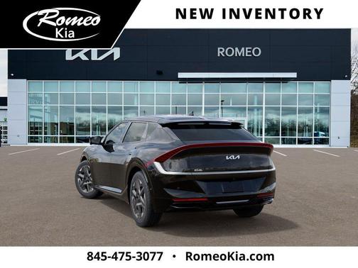Ebony Black 2025 Kia EV6 Light Long Range AWD