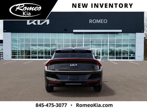 Ebony Black 2025 Kia EV6 Light Long Range AWD