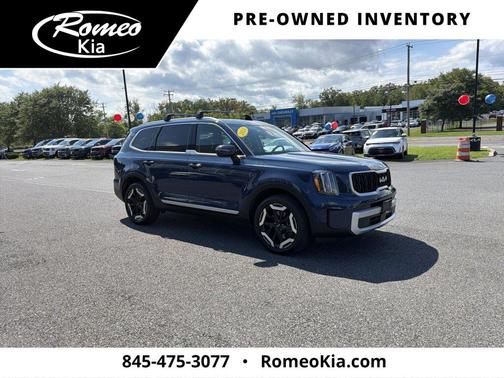 Midnight Lake Blue 2024 Kia Telluride EX
