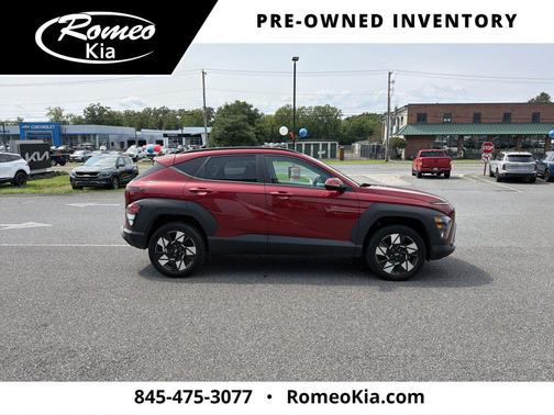 Ultimate Red Metallic 2024 Hyundai KONA SEL