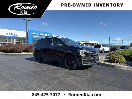 Ebony Twilight Metallic 2022 GMC Terrain AWD AT4