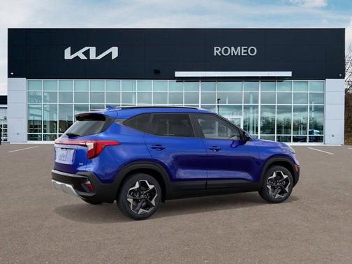 Neptune Blue 2025 Kia Seltos S