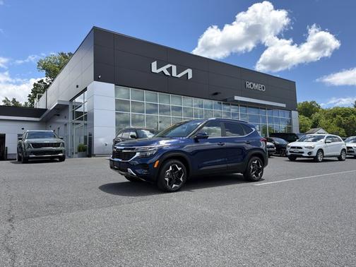 Dark Ocean Blue 2024 Kia Seltos EX