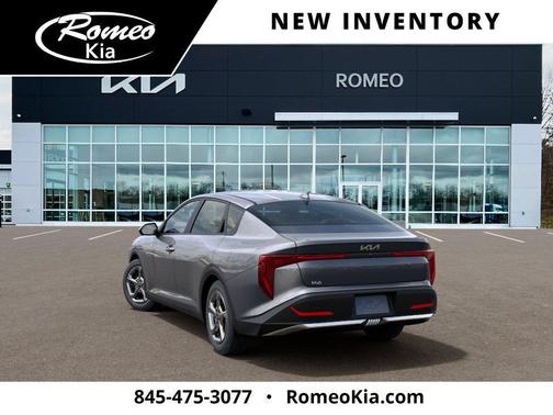 Steel Gray 2026 Kia K4 LXS