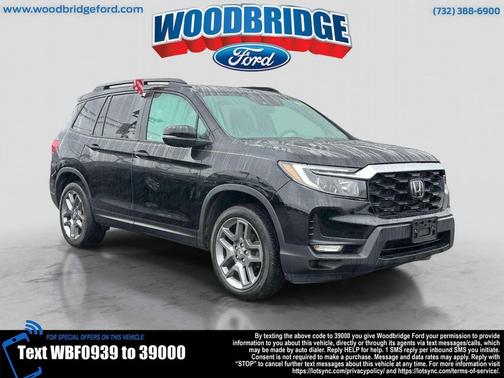 Crystal Black Pearl 2023 Honda Passport AWD EX-L