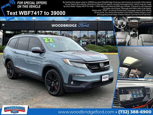 2022 Honda Pilot AWD Black Edition