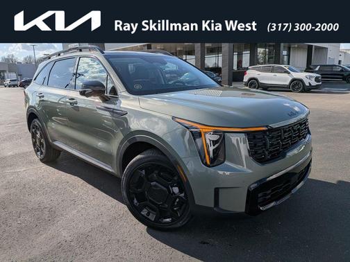 Green 2026 Kia Sorento X-Line SX