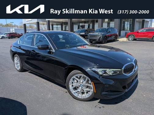 Jet Black 2025 BMW 330 i xDrive
