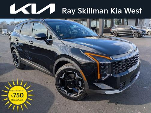 Black 2026 Kia Sportage Hybrid EX