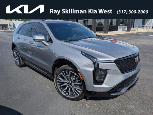 Silver Metallic 2025 Cadillac XT4 Sport