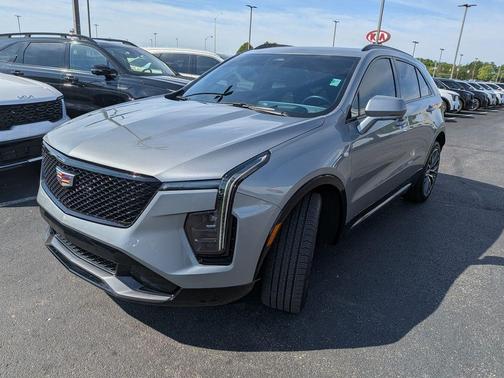 Silver Metallic 2025 Cadillac XT4 Sport