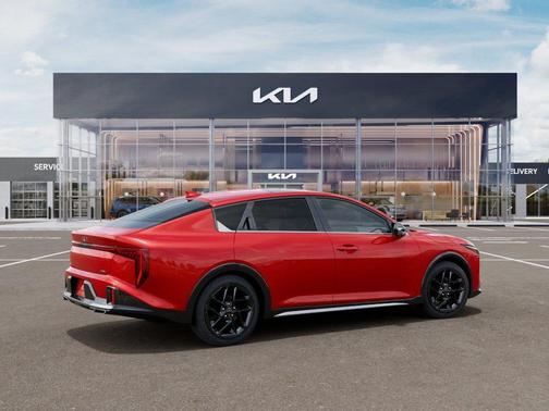 Currant Red 2026 Kia K4 GT-Line Turbo