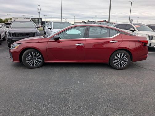 Scarlet Red 2025 Nissan Altima SV