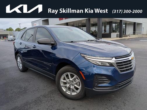 Blue Glow Metallic 2022 Chevrolet Equinox LS