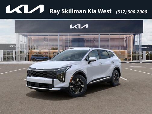 White Pearl 2026 Kia Sportage LX