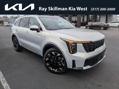 Ivory Silver 2026 Kia Sorento SX