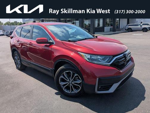 Red 2022 Honda CR-V EX-L