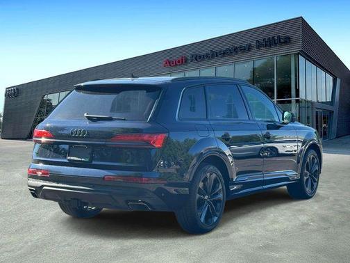 Waitomo Blue Metallic 2025 Audi Q7 55 Premium Plus