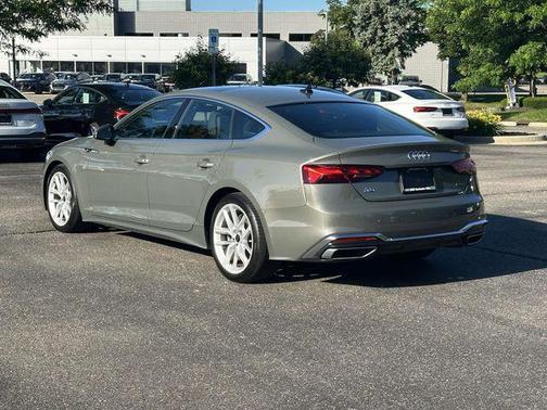 Chronos Gray Metallic 2023 Audi A5 Sportback 45 S Line Premium Plus