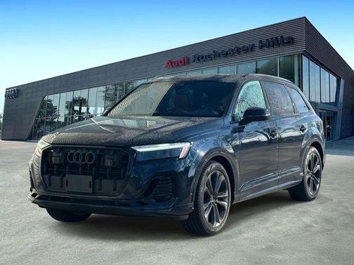 Waitomo Blue Metallic 2026 Audi Q7 55 Premium Plus