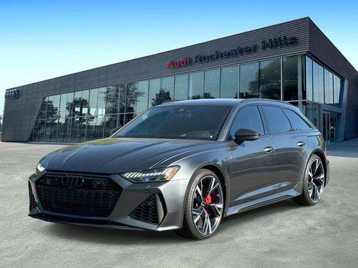 Daytona Gray Pearl Effect 2021 Audi RS 6 Avant 4.0T