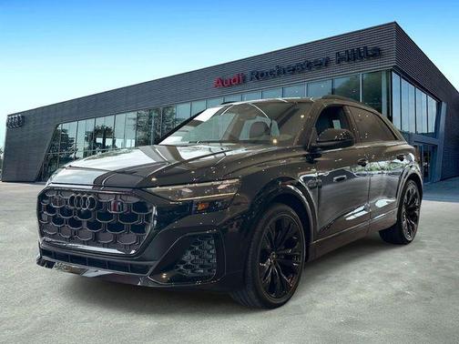 Mythos Black Metallic 2026 Audi Q8 55 Premium Plus