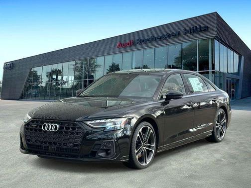 Black 2026 Audi A8 55 TFSI quattro Tiptronic