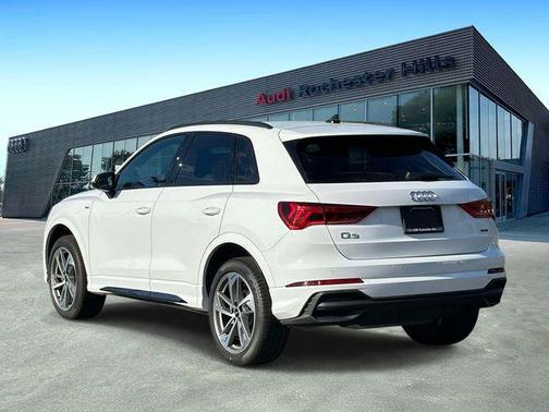 Arkona White 2025 Audi Q3 Premium 45 TFSI S line quattro Tiptronic