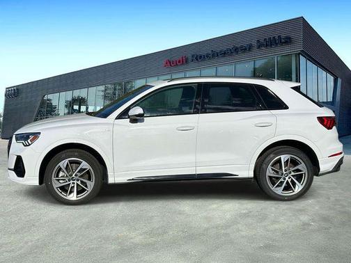 Arkona White 2025 Audi Q3 Premium 45 TFSI S line quattro Tiptronic
