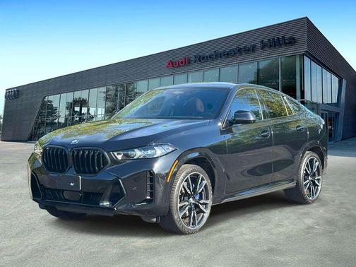 Black Sapphire Metallic 2024 BMW X6 xDrive40i