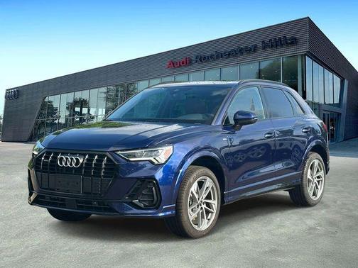 Blue Metallic 2025 Audi Q3 Premium 45 TFSI S line quattro Tiptronic