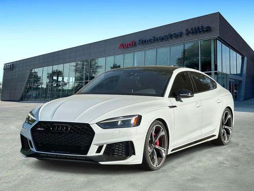 Glacier White Metallic 2019 Audi RS 5 2.9T