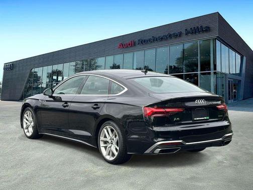 Mythos Black Metallic 2023 Audi A5 Sportback 45 S Line Premium Plus