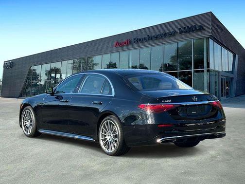 Black 2024 Mercedes-Benz S-Class 4MATIC