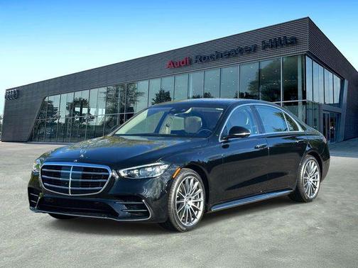 Black 2024 Mercedes-Benz S-Class 4MATIC