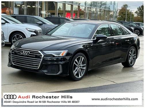 Mythos Black Metallic 2022 Audi A6 55 Premium Plus