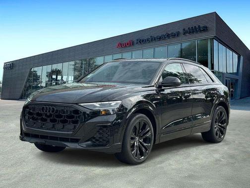 Mythos Black Metallic 2026 Audi Q8 55 Premium Plus