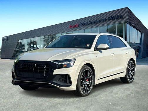 Beige Metallic 2023 Audi Q8 55 Prestige