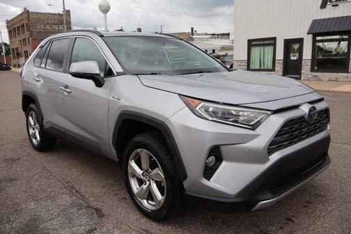 Silver 2019 Toyota RAV4 Hybrid Limited