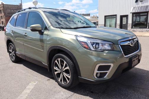 Jasper Green Metallic 2020 Subaru Forester Limited
