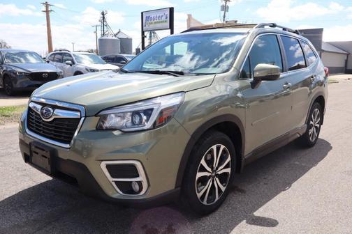 Jasper Green Metallic 2020 Subaru Forester Limited